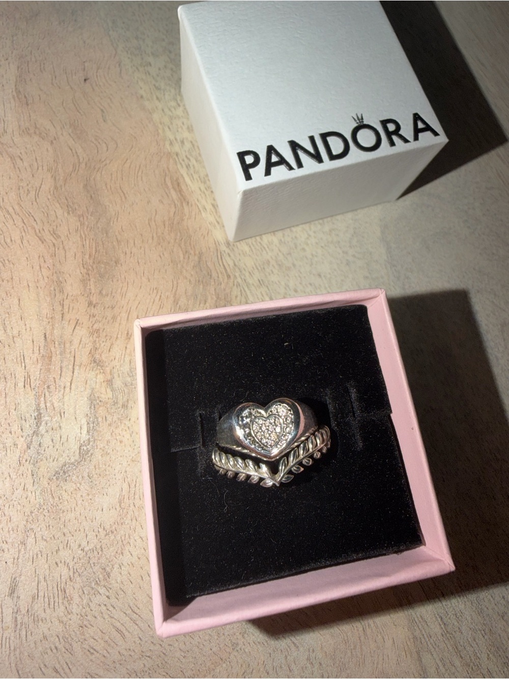 Selling Two Pandora Rings together - Picture 3 of 5